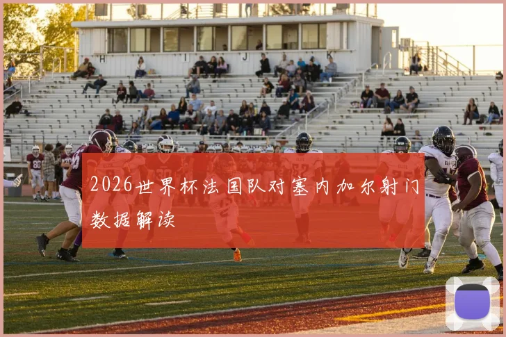 2026世界杯法国队对塞内加尔射门数据解读