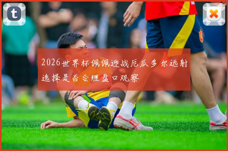 2026世界杯佩佩迎战厄瓜多尔远射选择是否合理盘口观察