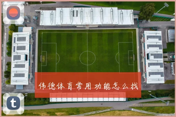 伟德体育常用功能怎么找