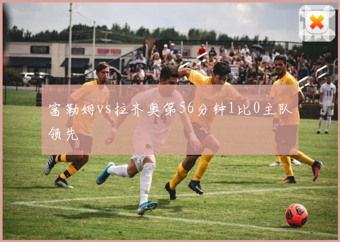 富勒姆vs拉齐奥第56分钟1比0主队领先
